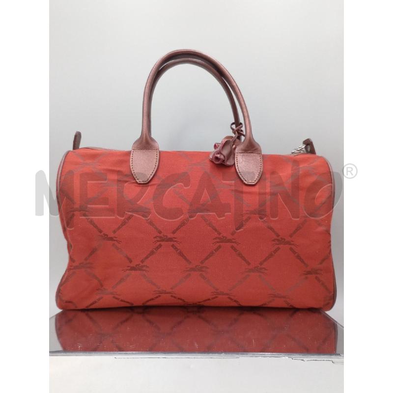 BORSA DONNA LONGCHAMP ROSSA A MANO ROSSA  | Mercatino dell'Usato Moncalieri bengasi 2