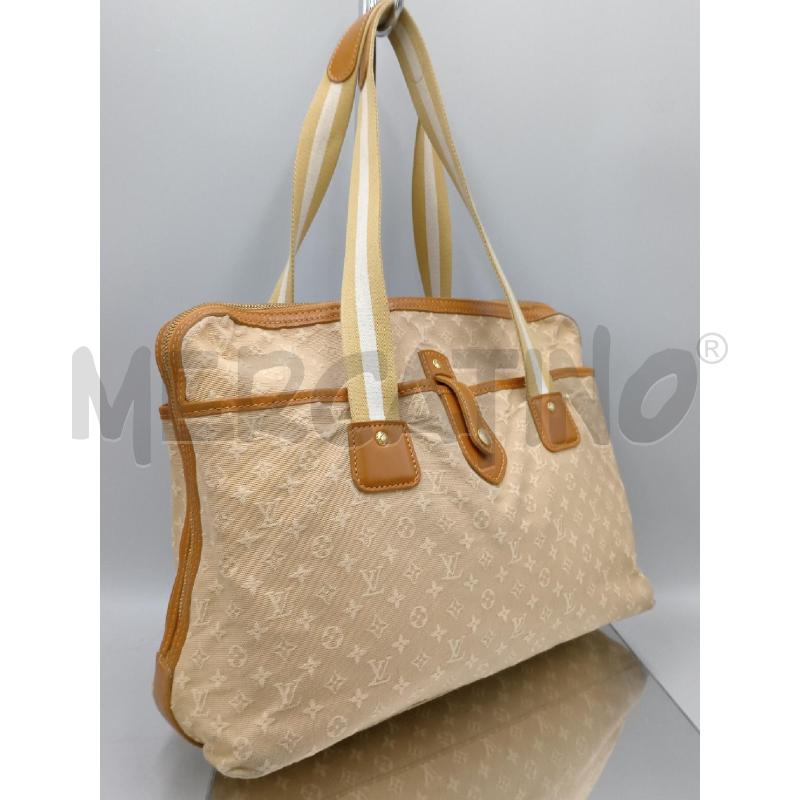 BORSA DONNA LOUIS VUITTON MARY KATE IN STOFFA BEIGE | Mercatino dell'Usato Moncalieri bengasi 1
