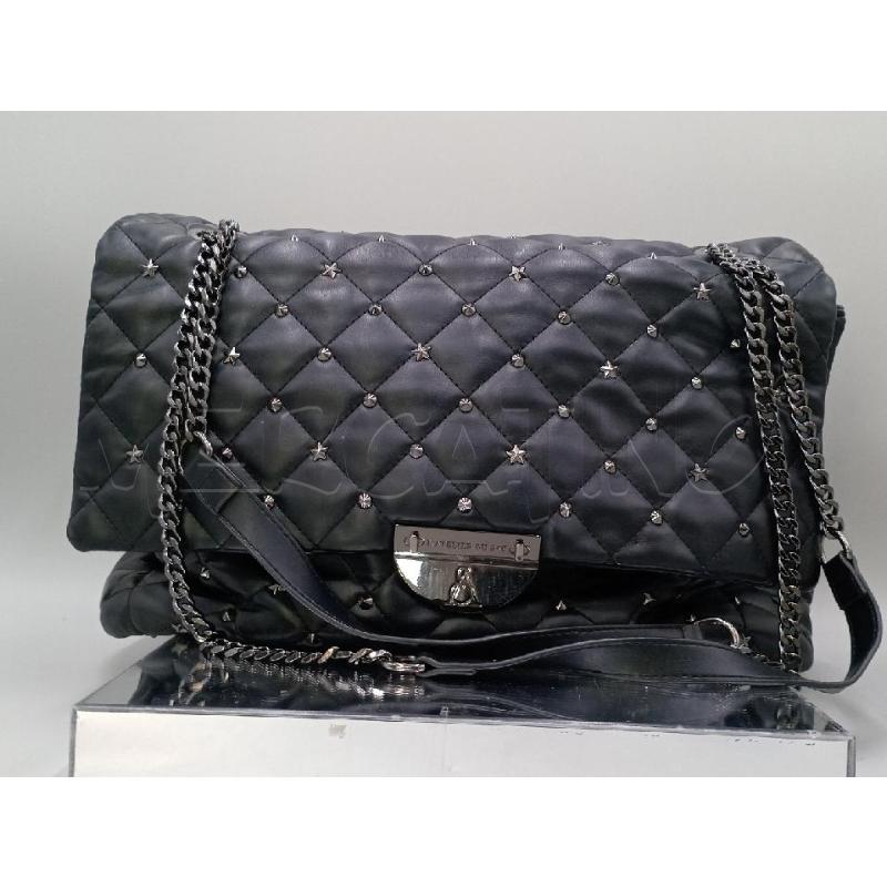 BORSA DONNA L'ATELIER DU SAC NERA CON BORCHIE | Mercatino dell'Usato Moncalieri bengasi 1