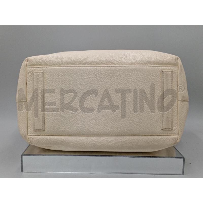 BORSA DONNA MANDARINA DUCK BEIGE A MANO SENZA TRACOLLA | Mercatino dell'Usato Moncalieri bengasi 3