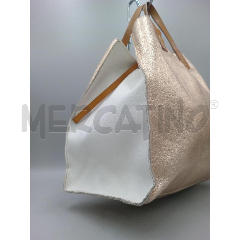 BORSA DONNA MANILA GRACE DORATA MANICO PELLE | Mercatino dell'Usato Moncalieri bengasi 3