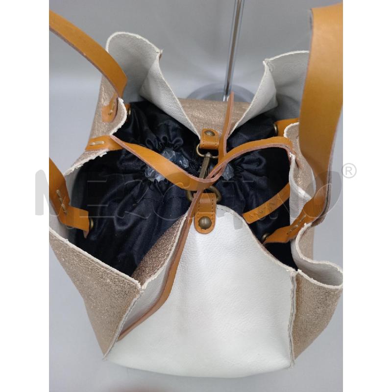 BORSA DONNA MANILA GRACE DORATA MANICO PELLE | Mercatino dell'Usato Moncalieri bengasi 4