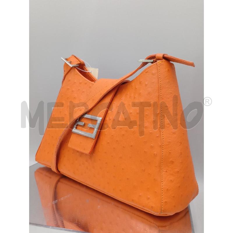 BORSA DONNA MARCO VENTURA PELLE ARANCIONE | Mercatino dell'Usato Moncalieri bengasi 1