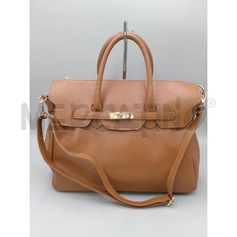 BORSA DONNA MARRONE PELLE | Mercatino dell'Usato Moncalieri bengasi 1