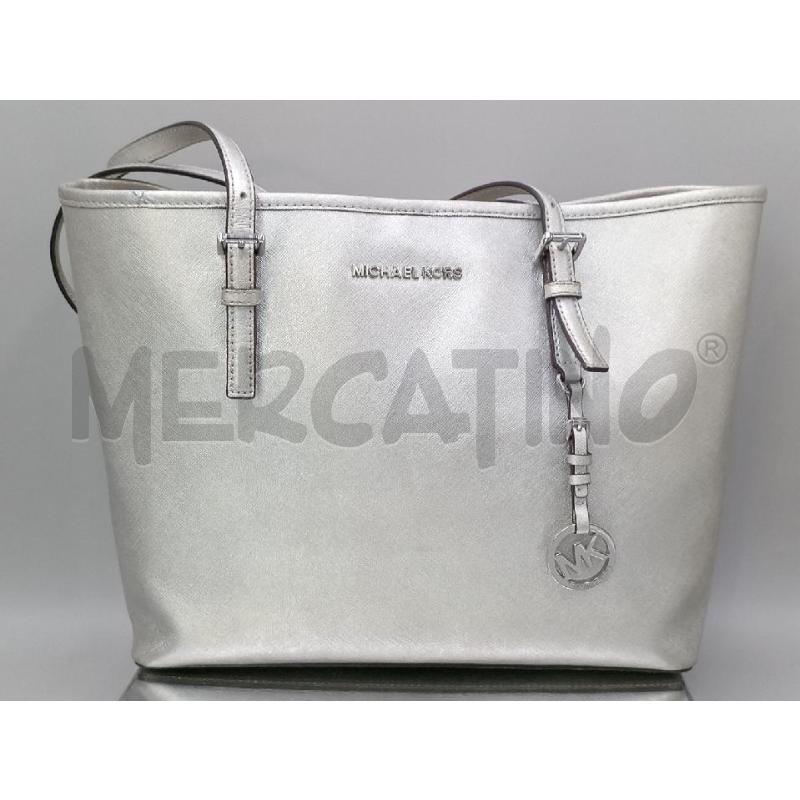 BORSA DONNA MICHAEL KORS ARGENTO | Mercatino dell'Usato Moncalieri bengasi 1