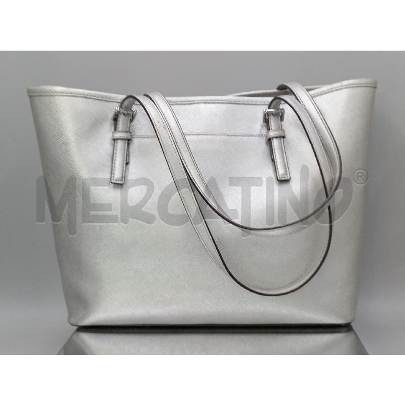 BORSA DONNA MICHAEL KORS ARGENTO | Mercatino dell'Usato Moncalieri bengasi 2