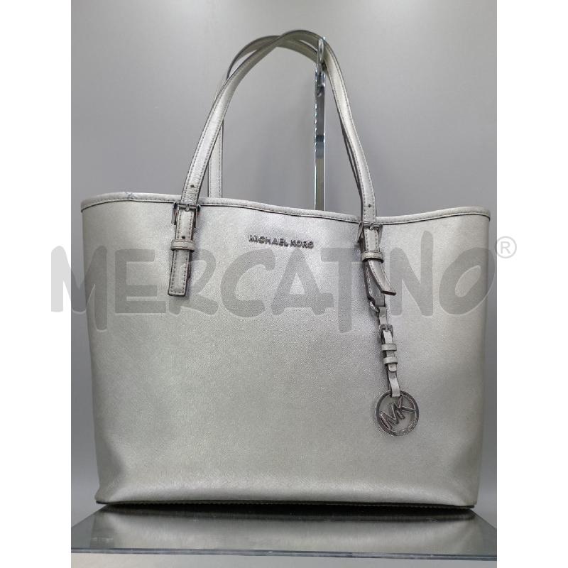 BORSA DONNA MICHAEL KORS ARGENTO | Mercatino dell'Usato Moncalieri bengasi 4