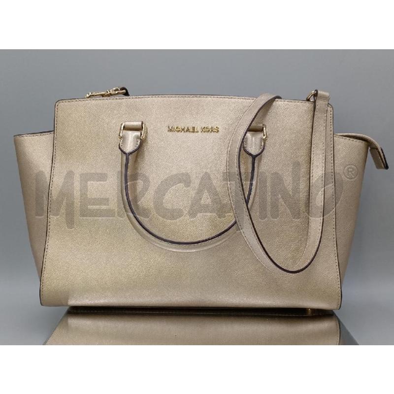 BORSA DONNA MICHAEL KORS DORATA | Mercatino dell'Usato Moncalieri bengasi 1