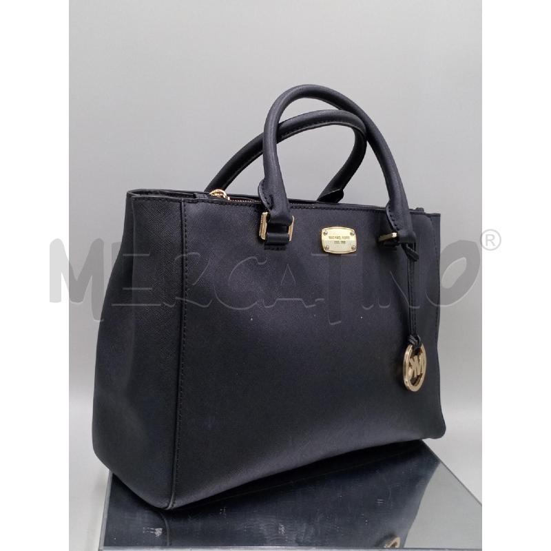 BORSA DONNA MICHAEL KORS NERA A MANO  | Mercatino dell'Usato Moncalieri bengasi 1