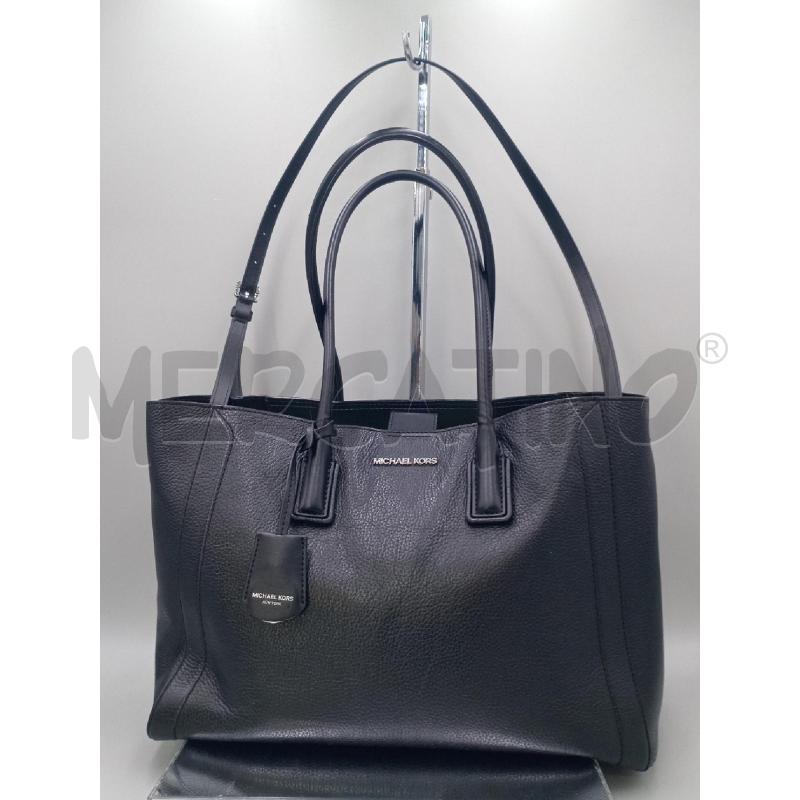 BORSA DONNA MICHAEL KORS NERA SHOPPER GRANDE | Mercatino dell'Usato Moncalieri bengasi 3