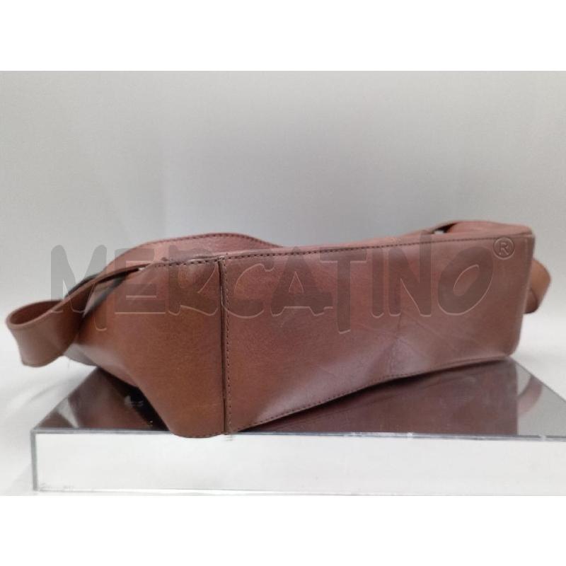 BORSA DONNA MONTINI PELLE MARRONE TRACOLLA | Mercatino dell'Usato Moncalieri bengasi 5