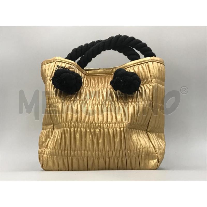BORSA DONNA NANNINI GIALLA MANICI NERI | Mercatino dell'Usato Moncalieri bengasi 1