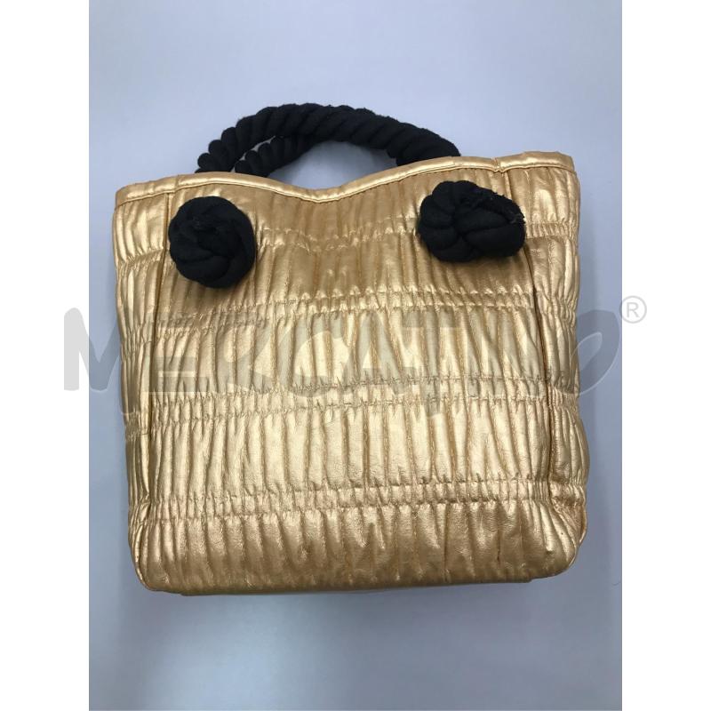 BORSA DONNA NANNINI GIALLA MANICI NERI | Mercatino dell'Usato Moncalieri bengasi 2