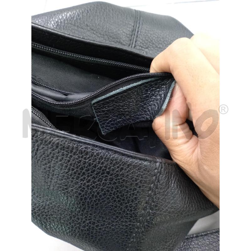 BORSA DONNA NERA PELLE TRACOLLA | Mercatino dell'Usato Moncalieri bengasi 4