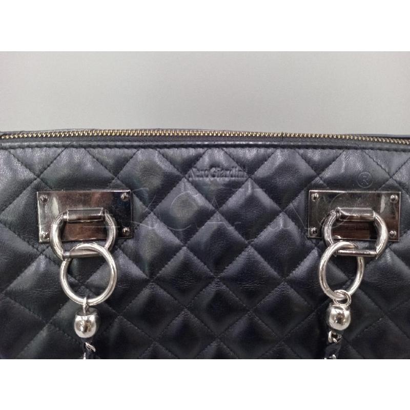 BORSA DONNA NERO GIARDINI NERA CON MANICO CATENELLA | Mercatino dell'Usato Moncalieri bengasi 3
