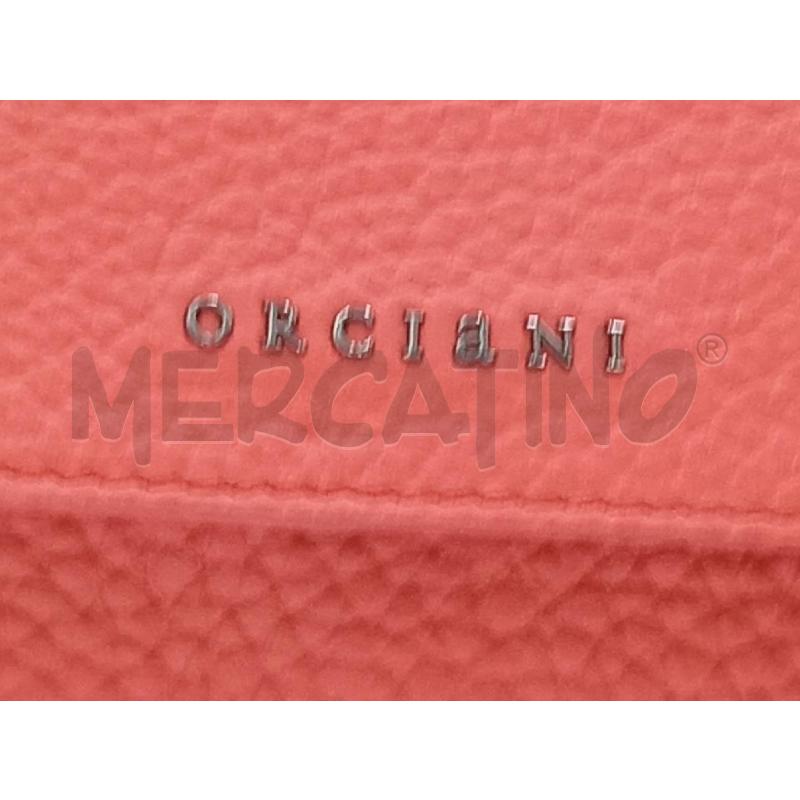 BORSA DONNA ORCIANI COLOR PESCA | Mercatino dell'Usato Moncalieri bengasi 4