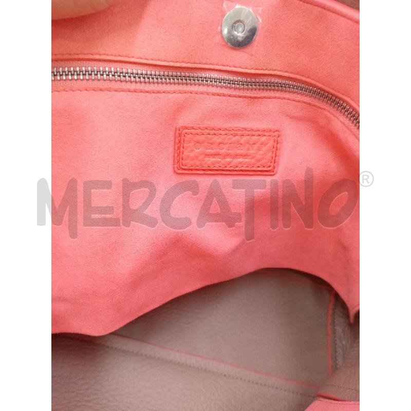 BORSA DONNA ORCIANI COLOR PESCA | Mercatino dell'Usato Moncalieri bengasi 5