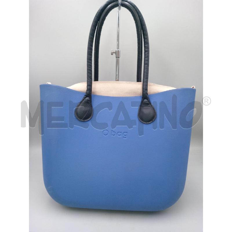 BORSA DONNA O BAG BLU | Mercatino dell'Usato Moncalieri bengasi 1