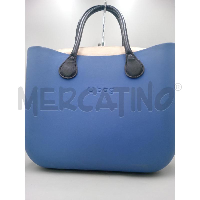 BORSA DONNA O BAG BLU | Mercatino dell'Usato Moncalieri bengasi 2