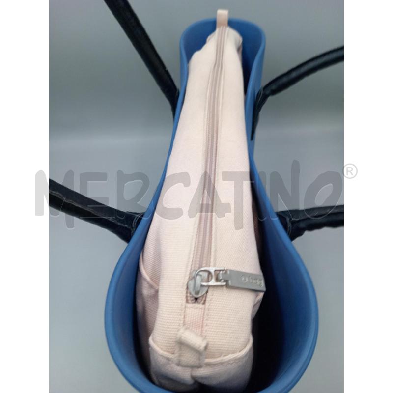 BORSA DONNA O BAG BLU | Mercatino dell'Usato Moncalieri bengasi 4