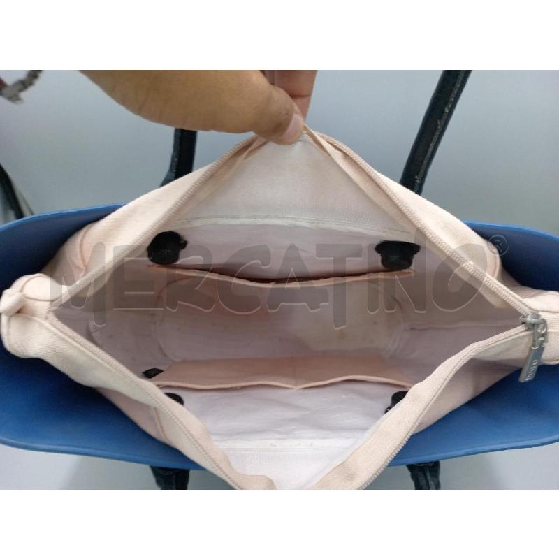 BORSA DONNA O BAG BLU | Mercatino dell'Usato Moncalieri bengasi 5