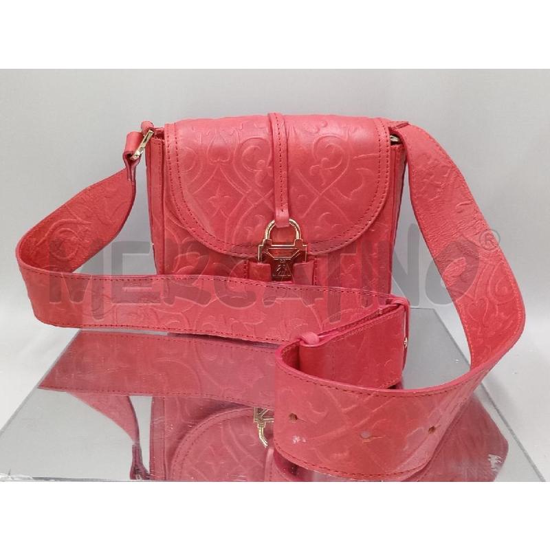 BORSA DONNA PATRIZIA PEPE ROSSA TRACOLLA | Mercatino dell'Usato Moncalieri bengasi 3