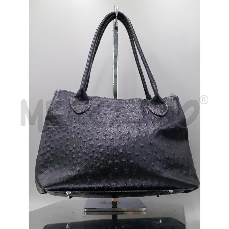 BORSA DONNA PELLE NERA | Mercatino dell'Usato Moncalieri bengasi 1