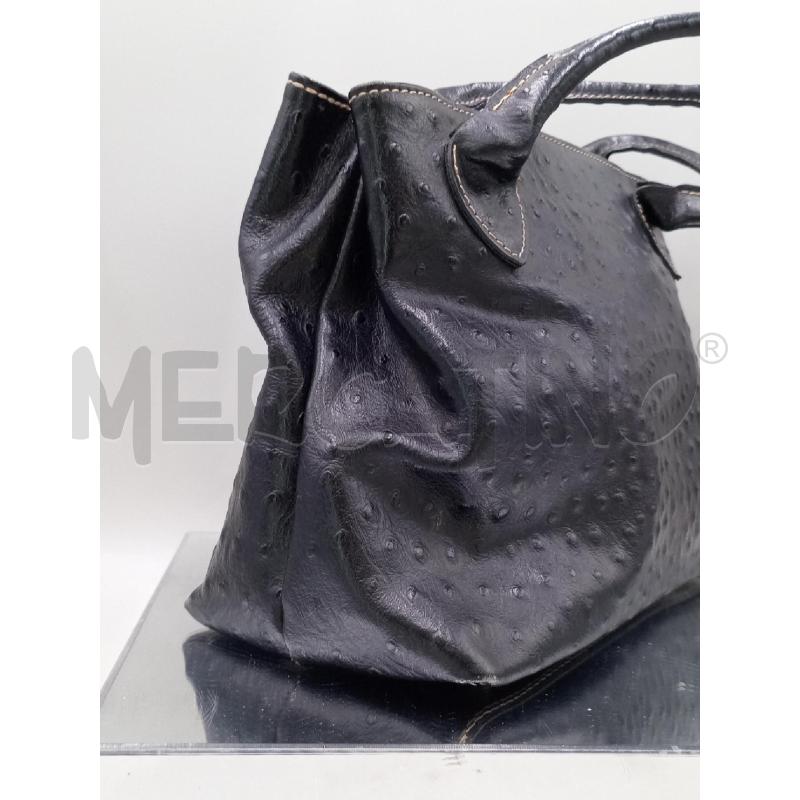 BORSA DONNA PELLE NERA | Mercatino dell'Usato Moncalieri bengasi 4