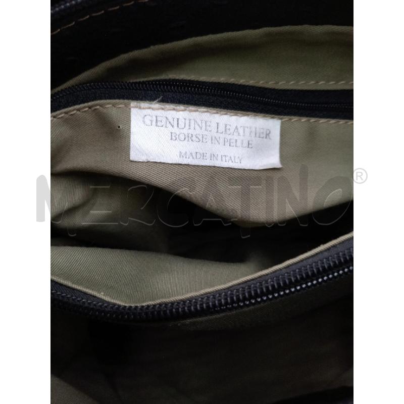 BORSA DONNA PELLE NERA | Mercatino dell'Usato Moncalieri bengasi 5