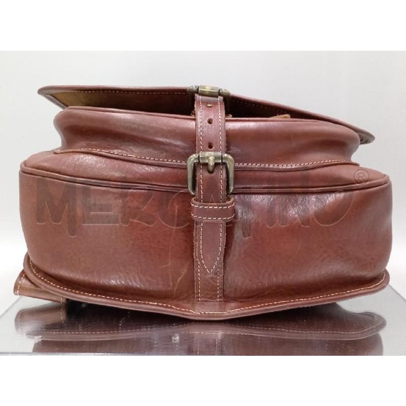 BORSA DONNA POSTINA PELLE MARRONE | Mercatino dell'Usato Moncalieri bengasi 3