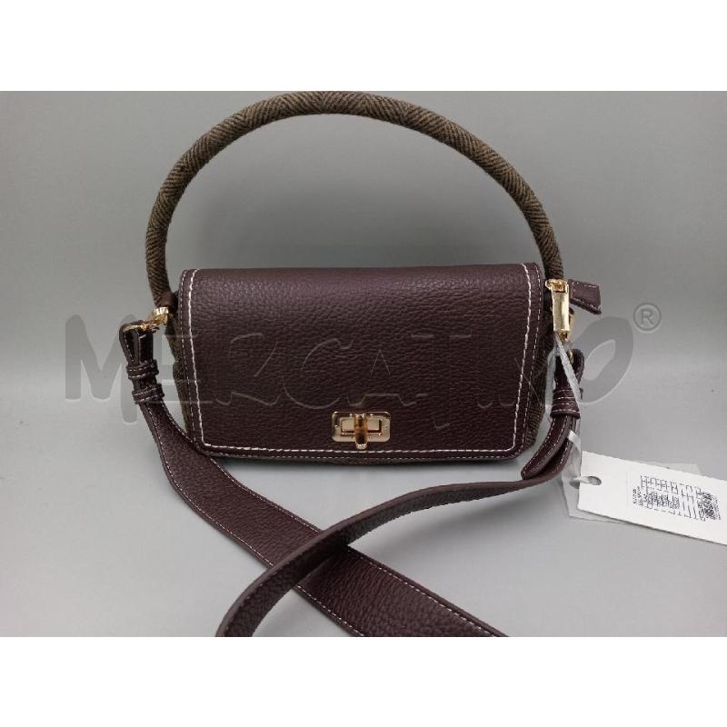 BORSA DONNA POTRI MARRONE A MANO E TRACOLLA | Mercatino dell'Usato Moncalieri bengasi 1