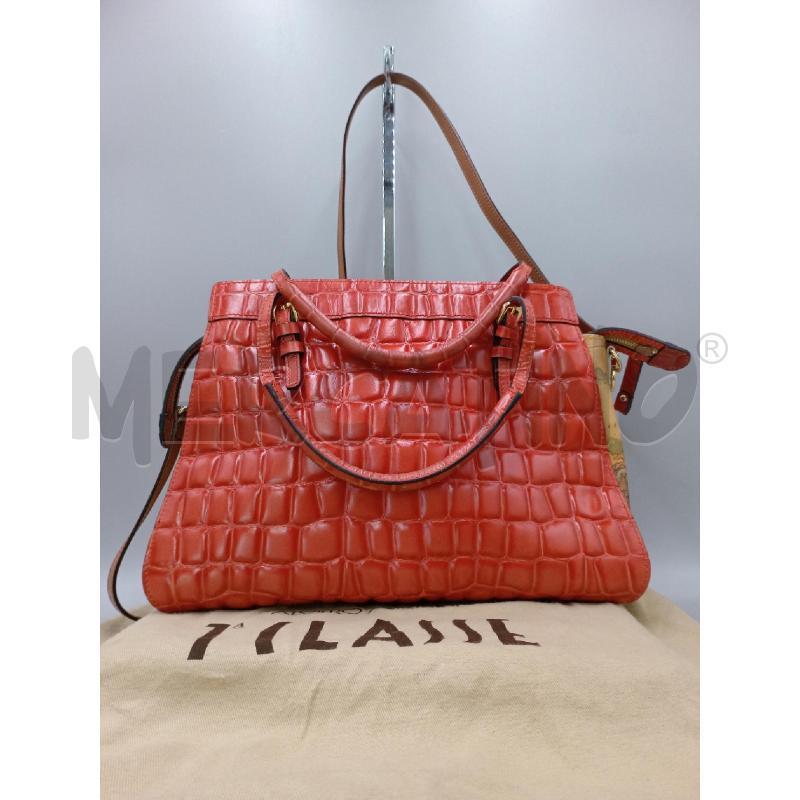 BORSA DONNA PRIMA CLASSE ROSSA PELLE  | Mercatino dell'Usato Moncalieri bengasi 2