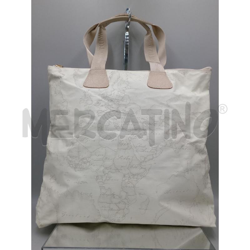 BORSA DONNA PRIMA CLASSE SHOPPER BIANCA | Mercatino dell'Usato Moncalieri bengasi 1