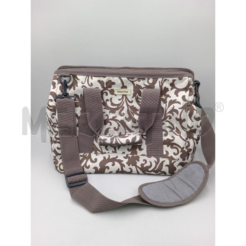 BORSA DONNA REISENTHEL MARRONE BIANCA | Mercatino dell'Usato Moncalieri bengasi 1
