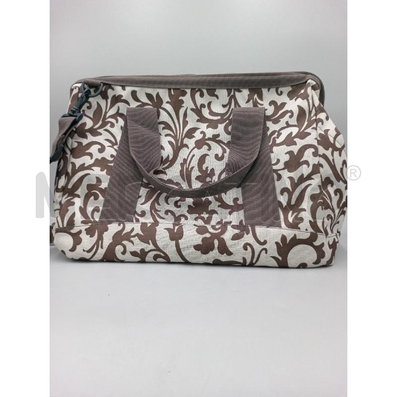 BORSA DONNA REISENTHEL MARRONE BIANCA | Mercatino dell'Usato Moncalieri bengasi 2