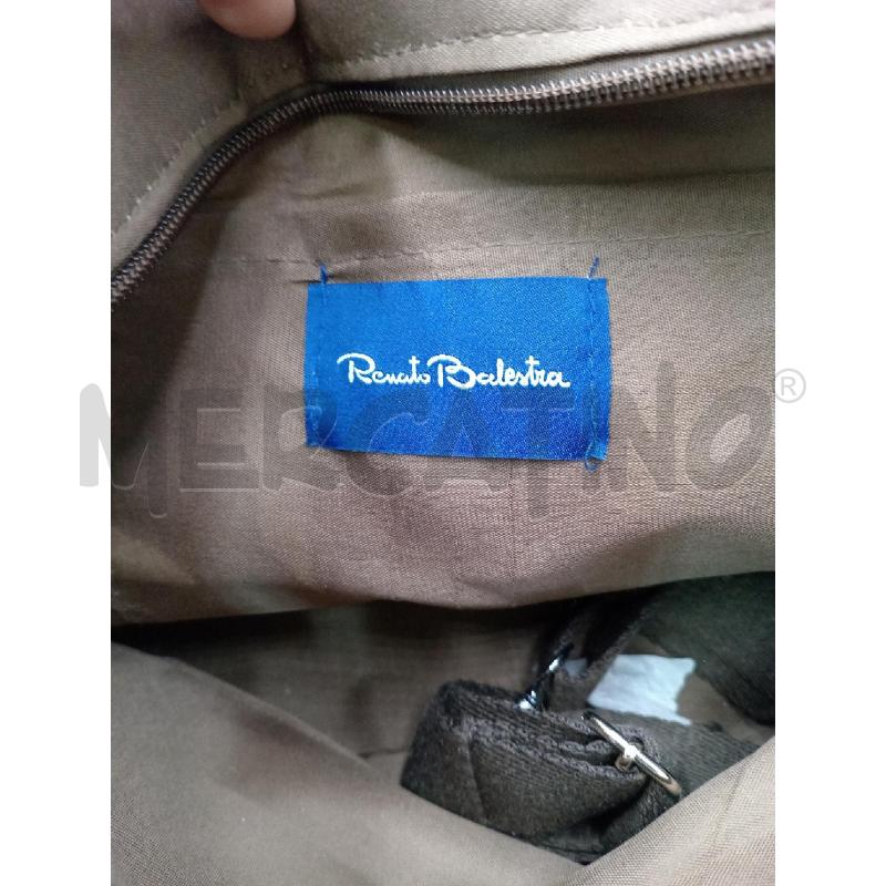 BORSA DONNA RENATO BALESTRA MARRONE MANICO RIGIDO | Mercatino dell'Usato Moncalieri bengasi 5