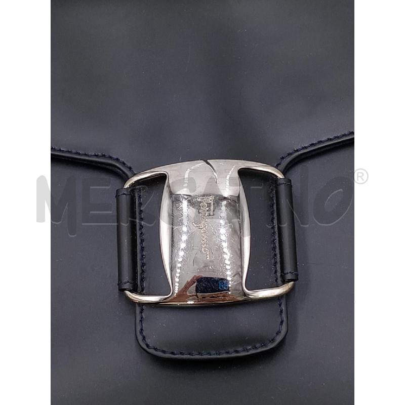BORSA DONNA SALVATORE FERRAGAMO NERA  | Mercatino dell'Usato Moncalieri bengasi 3