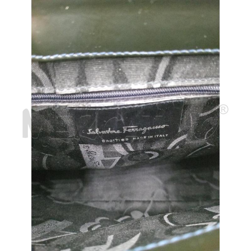 BORSA DONNA SALVATORE FERRAGAMO NERA  | Mercatino dell'Usato Moncalieri bengasi 5