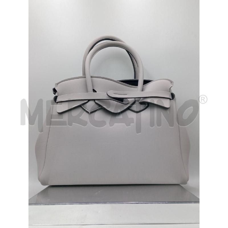 BORSA DONNA SAVE MY BAG GRIGIA | Mercatino dell'Usato Moncalieri bengasi 2