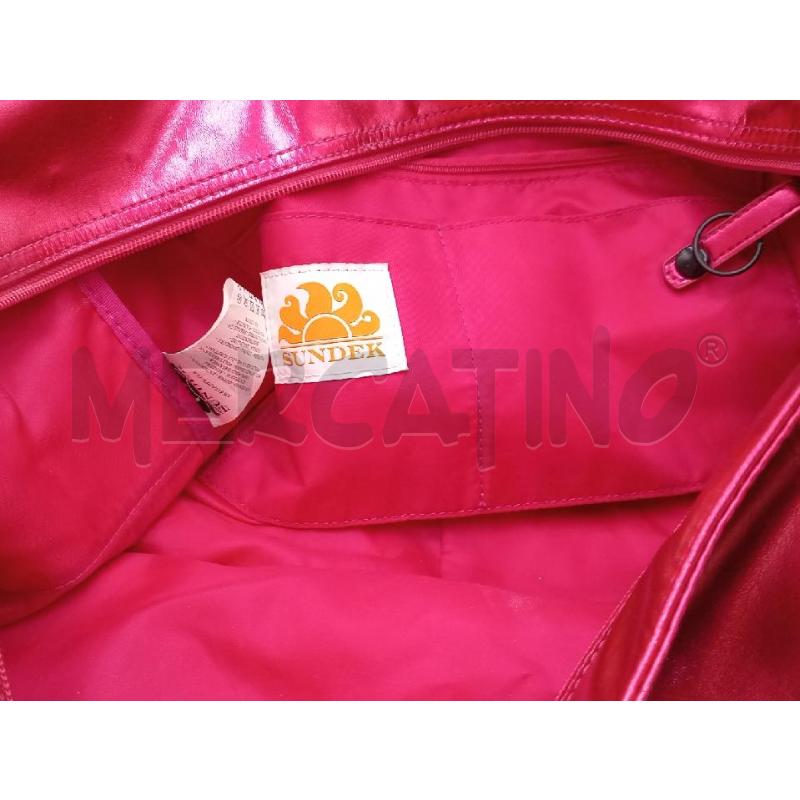 BORSA DONNA SUNDEK MARE FUCSIA | Mercatino dell'Usato Moncalieri bengasi 5