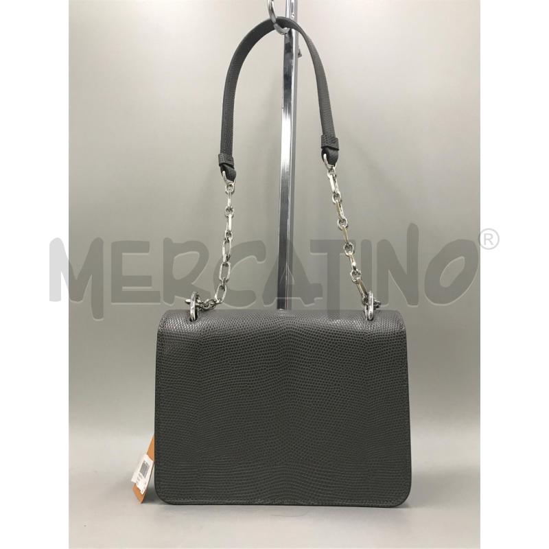 BORSA DONNA TOD'S AOD BANDOLIERA DOPPIA GRIGIA | Mercatino dell'Usato Moncalieri bengasi 2