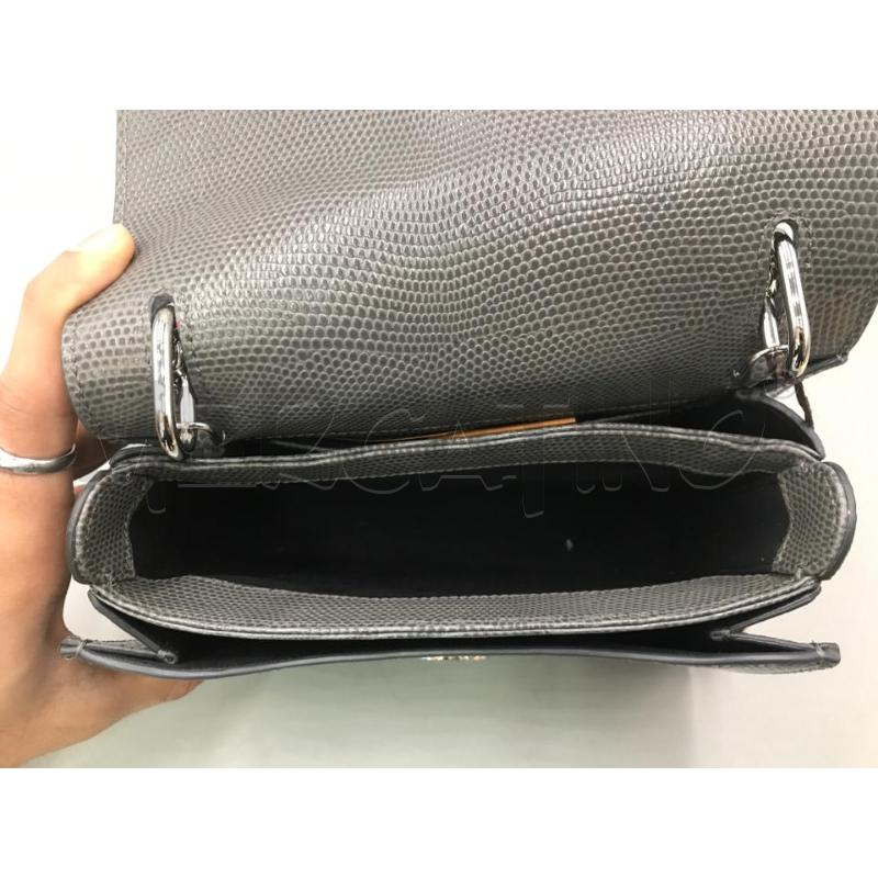 BORSA DONNA TOD'S AOD BANDOLIERA DOPPIA GRIGIA | Mercatino dell'Usato Moncalieri bengasi 5