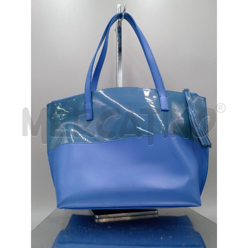 BORSA DONNA TOSCA BLU AZZURRO | Mercatino dell'Usato Moncalieri bengasi 2