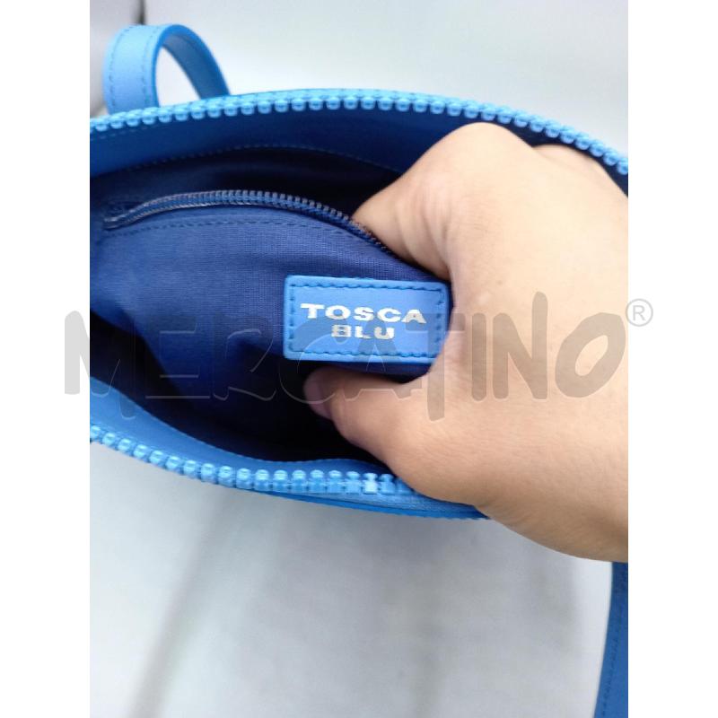 BORSA DONNA TOSCA BLU AZZURRO | Mercatino dell'Usato Moncalieri bengasi 5