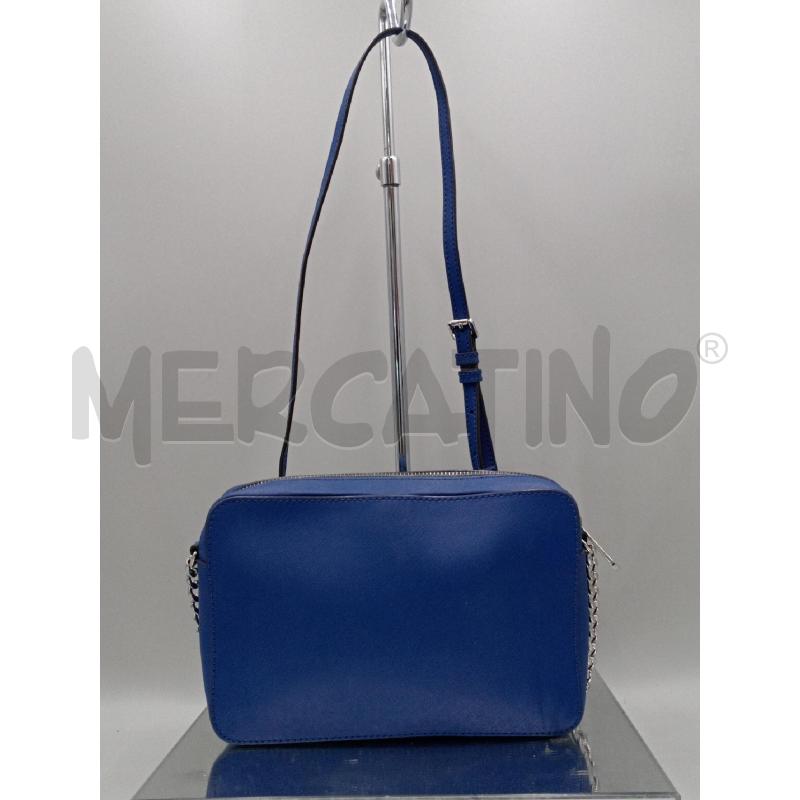 BORSA DONNA TRACOLLA MICHAEL KORS BLU | Mercatino dell'Usato Moncalieri bengasi 2