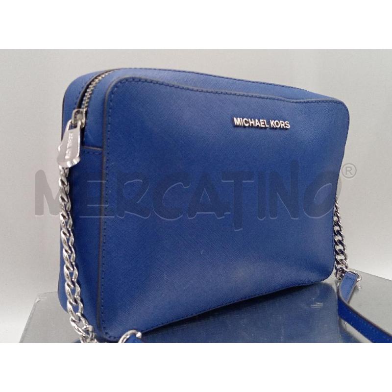 BORSA DONNA TRACOLLA MICHAEL KORS BLU | Mercatino dell'Usato Moncalieri bengasi 4