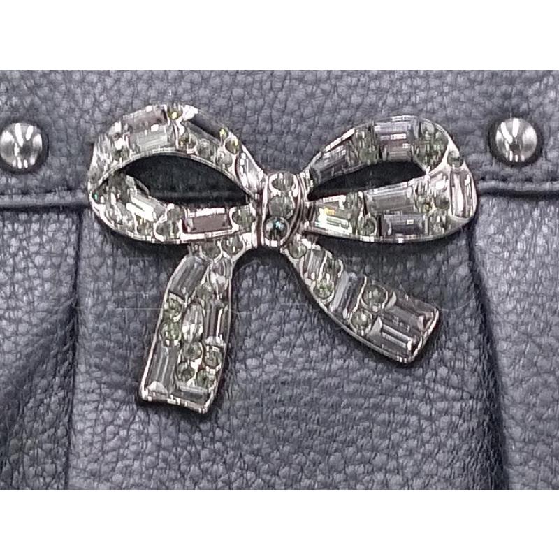BORSA DONNA TWIN SET NERA BALZE CON FIOCCO | Mercatino dell'Usato Moncalieri bengasi 4