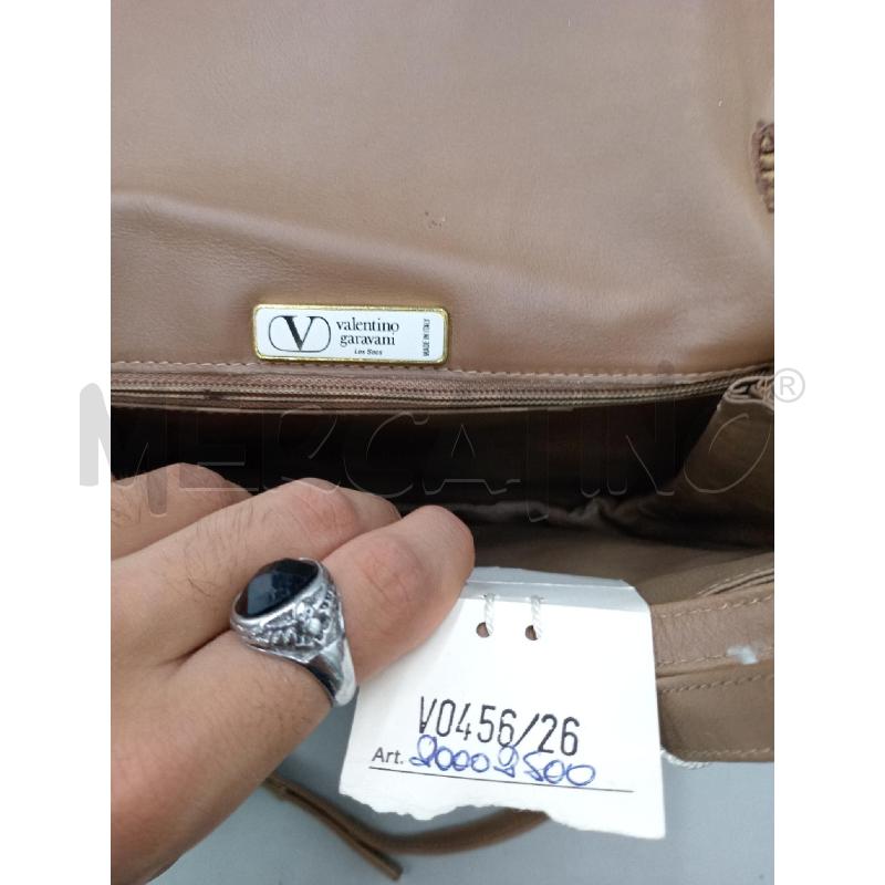 BORSA DONNA VALENTINO BEIGE CON FIORI TRACOLLA | Mercatino dell'Usato Moncalieri bengasi 4