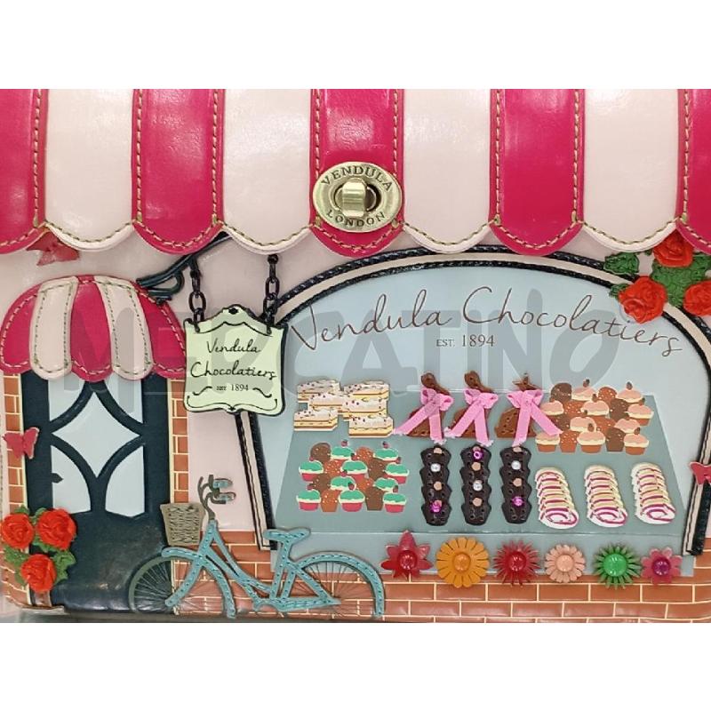 BORSA DONNA VENDULA LONDON ROSA CHOCOLATIERS | Mercatino dell'Usato Moncalieri bengasi 3