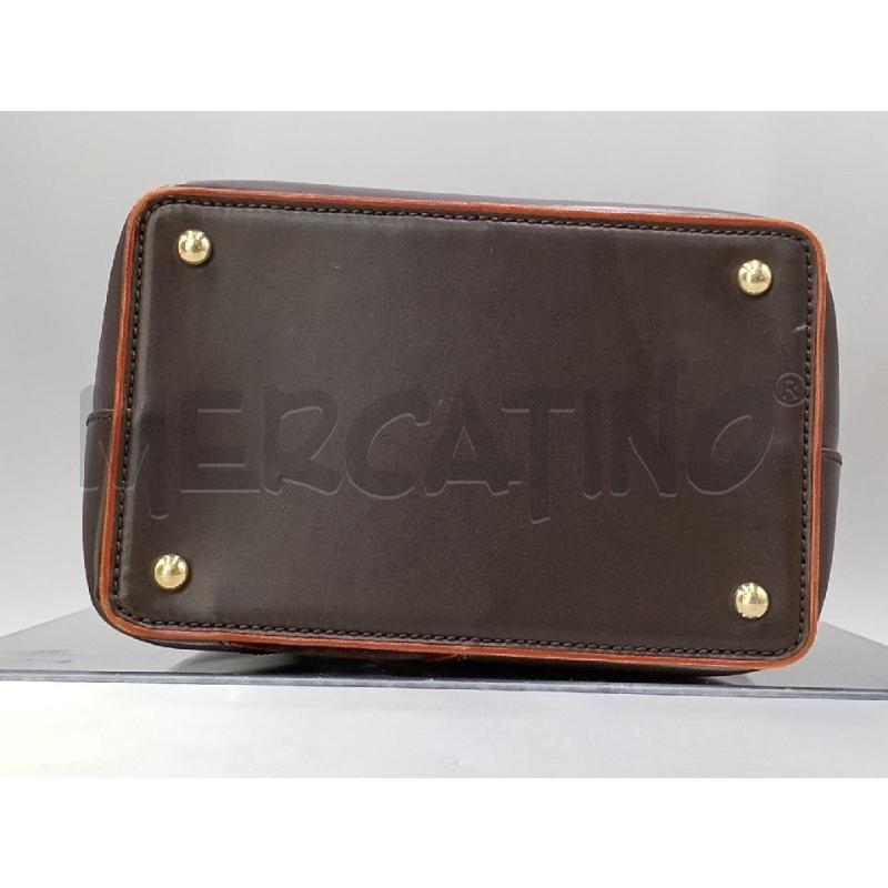 BORSA DONNA VINTAGE PINEIDER PELLE MARRONE | Mercatino dell'Usato Moncalieri bengasi 3